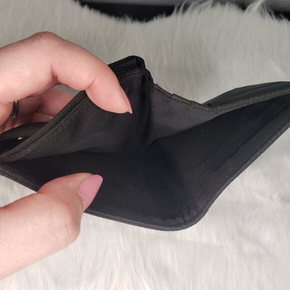 Prada Compact Bifold Wallet - Black Nylon w/ Triangle Prada Logo - Picture 6 of 8